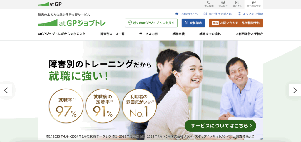 atGPジョブトレの基本情報